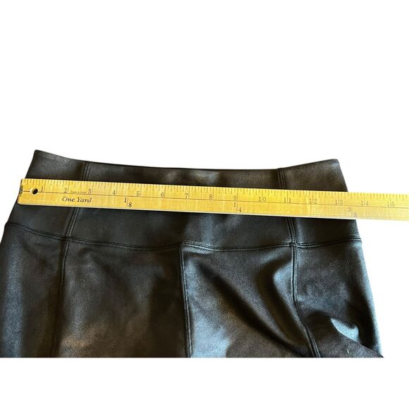 ATHLETA Delancey Gleam Tight Small Black Commute Travel Work shimmer - Picture 5 of 7